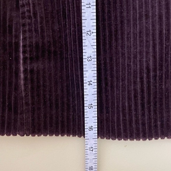 Y2K Vintage Chocolate Brown Corduroy Mini Skirt Necessary Objects - Picture 4 of 6